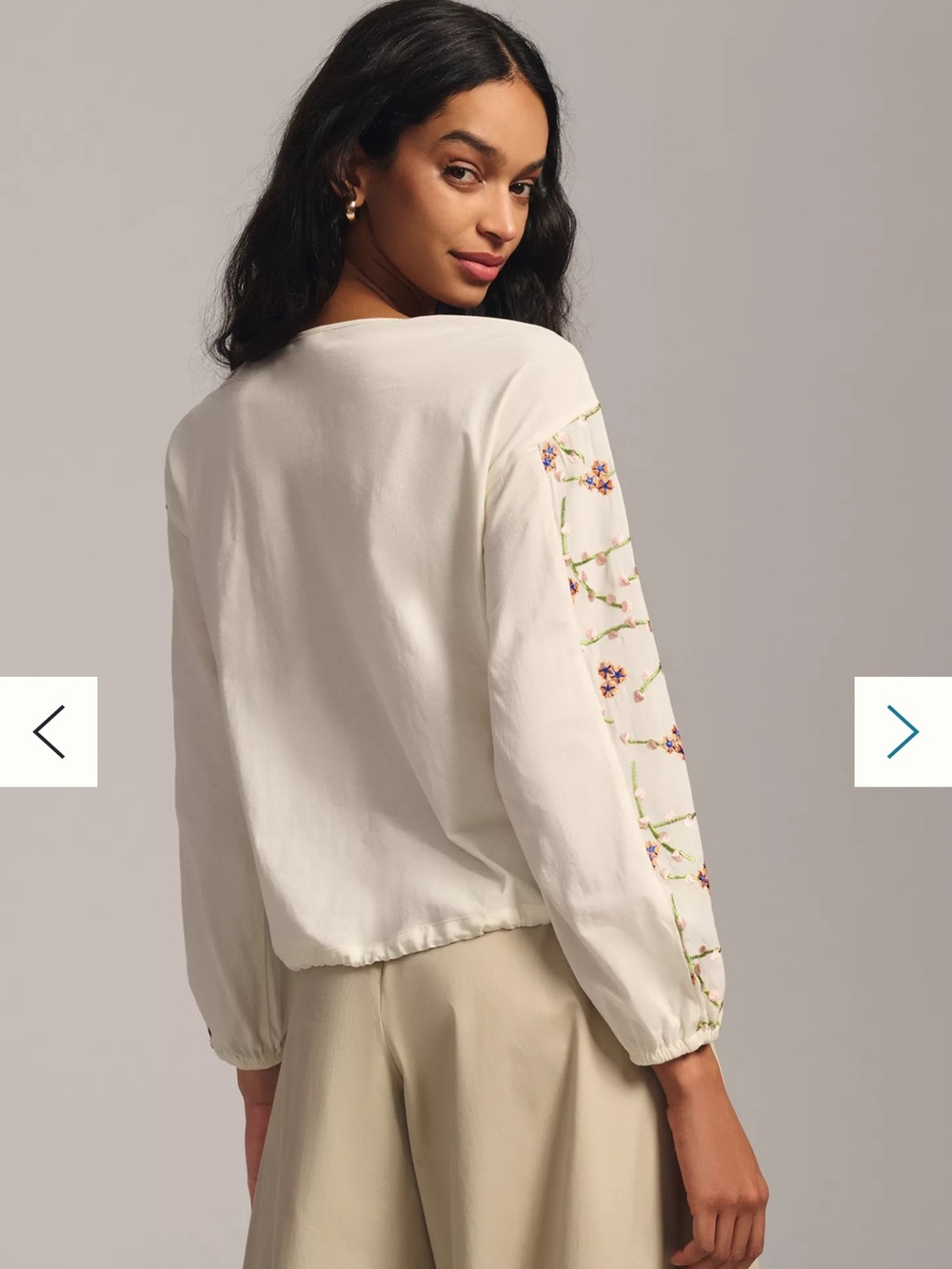 Anthropologie Tiny Lori Embroidered Colorful Top size XL - Picture 14 of 14